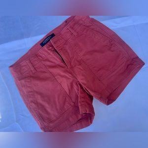 Liverpool “Dusty Cedar” shorts, size 4 (27”)